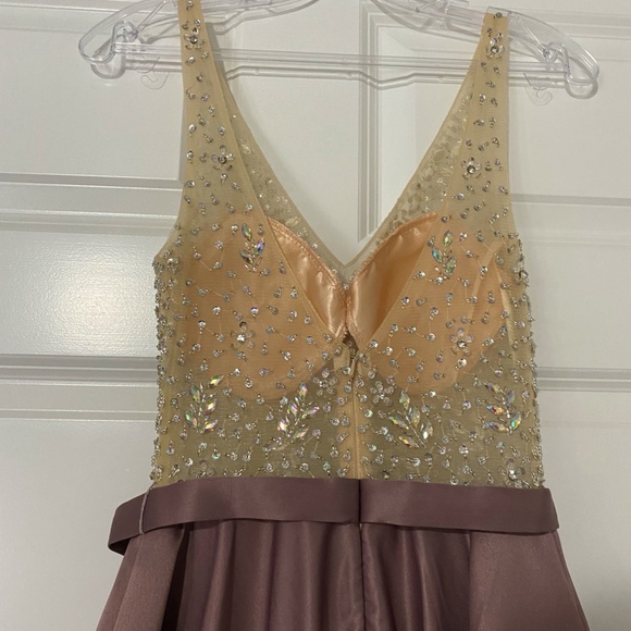 ❗️Price Dropped❗️Prom Dress - Dancing Queen Jewel Ornate Luxury Satin Dress - Picture 7 of 10